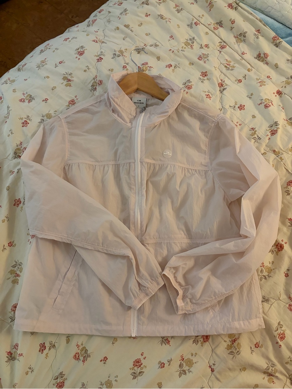 Eider Light Pink Sheer Women's Windbreaker Jacket